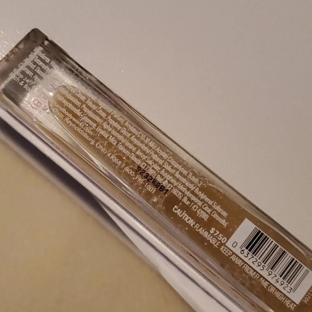 Winter White Floral‎ Shimmer Roll On Bath & Body Works